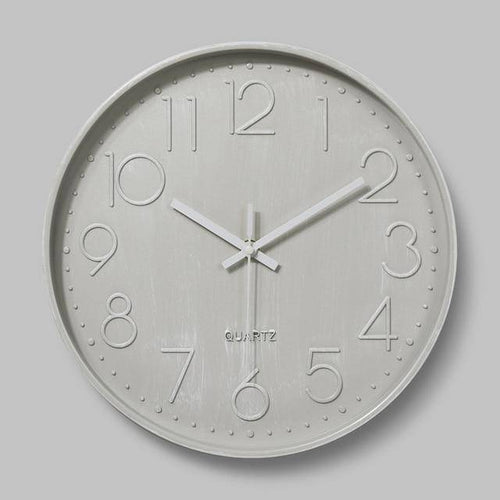 Horloge murale moderne ronde colorée 30cm