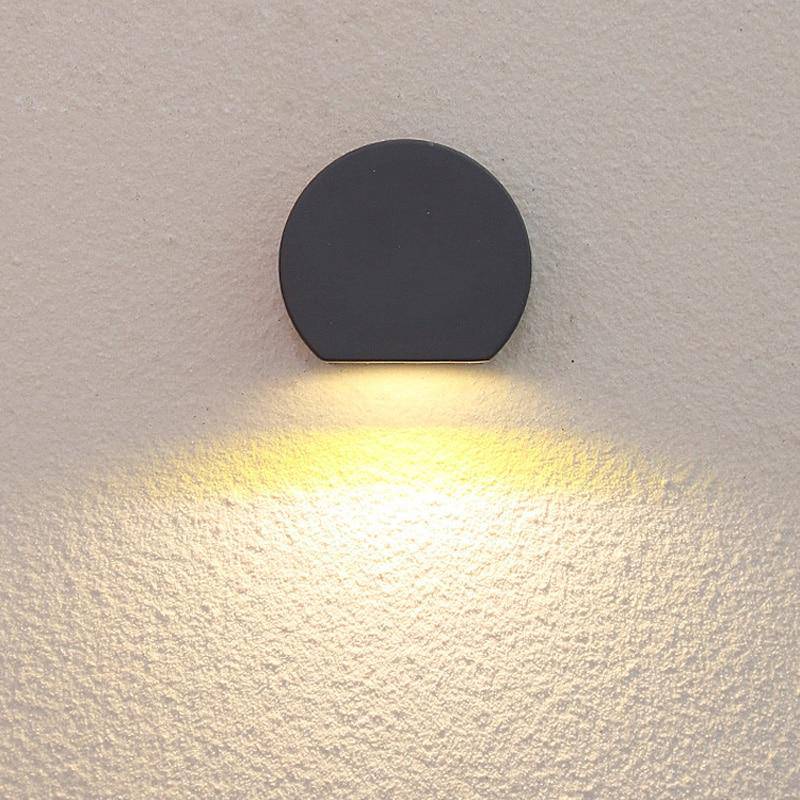 Applique extérieur LED rond biseauté Stair - vue 2 sur 3