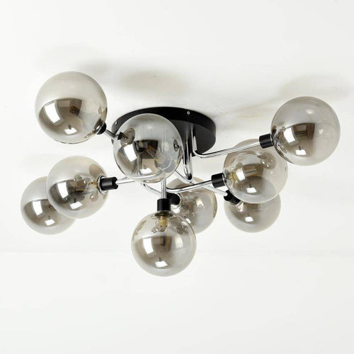 Plafonnier design à LED avec bras et boules en verres Glass - vue 3 sur 5
