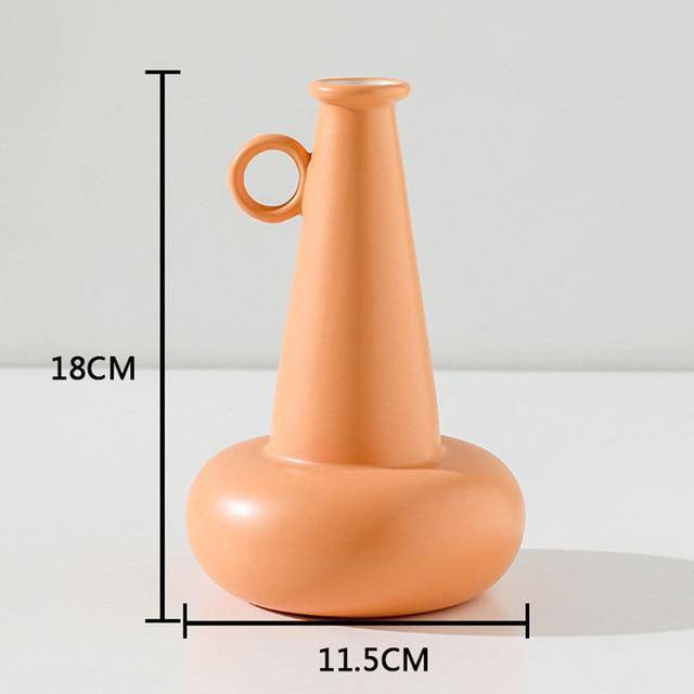 Vase design en céramique colorée style Bonsai - vue 13 sur 14