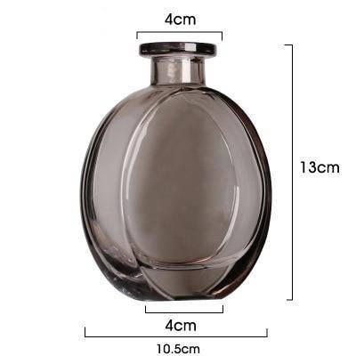 Vase en verre cristal coloré style parfumerie - vue 17 sur 19