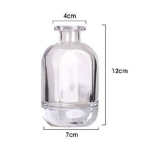 Vase en verre cristal coloré style parfumerie