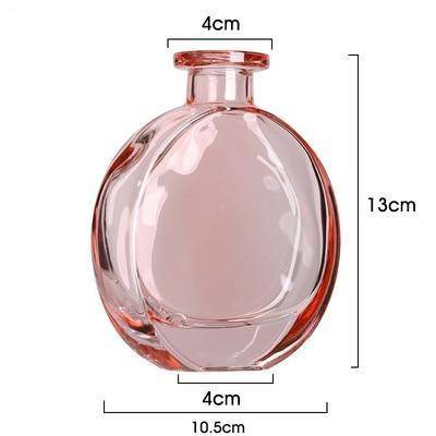 Vase en verre cristal coloré style parfumerie - vue 13 sur 19