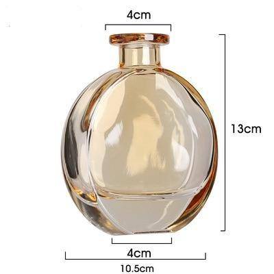 Vase en verre cristal coloré style parfumerie - vue 11 sur 19