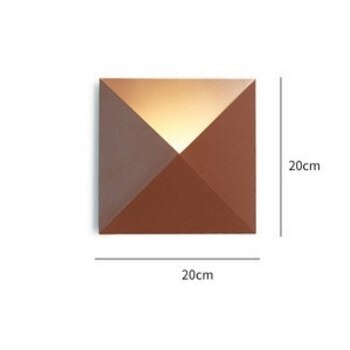 Applique murale moderne design en forme d'enveloppe Wally - vue 6 sur 5