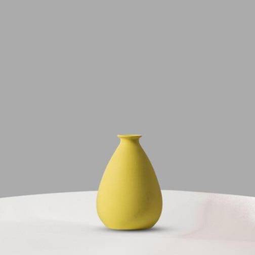 Vase moderne coloré en céramique style Japan Artist - vue 4 sur 6