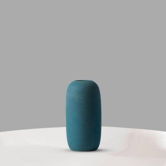 Vase moderne coloré en céramique style Japan Artist - vue 5 sur 6