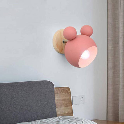 Applique murale tête de Mickey coloré Cartoon - vue 6 sur 8