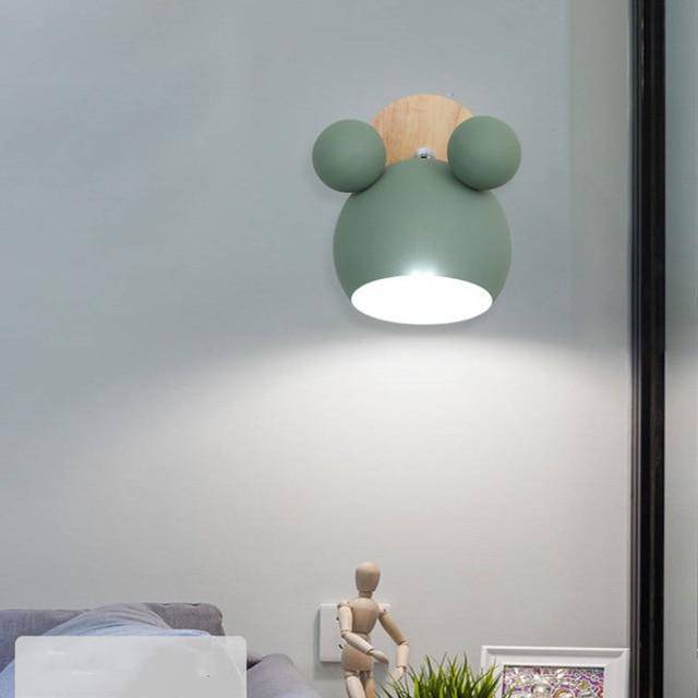 Applique murale tête de Mickey coloré Cartoon - vue 3 sur 8