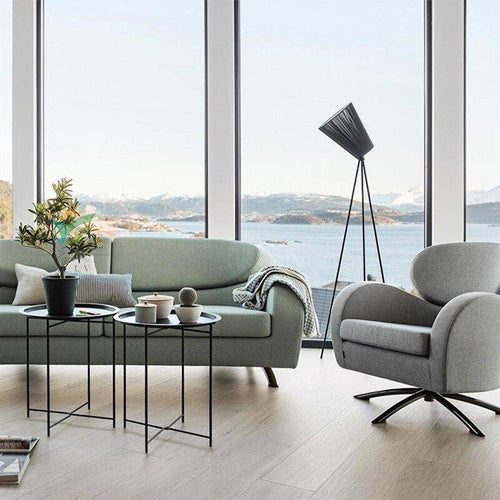 Lampadaire design LED en fer tripode Creative - vue 5 sur 11