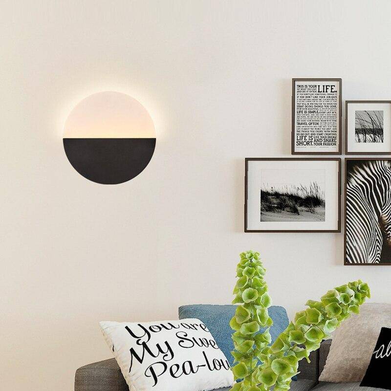 Applique murale design à LED disque en métal Loft Home - vue 2 sur 5