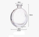 Vase en verre cristal coloré style parfumerie