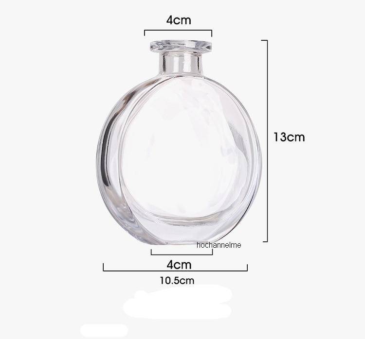 Vase en verre cristal coloré style parfumerie - vue 17 sur 19