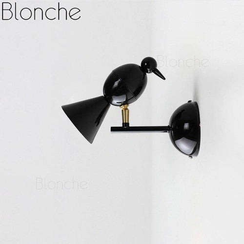 Applique murale moderne LED en forme d'oiseau géométrique - vue 6 sur 6