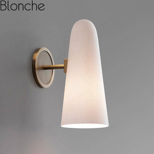 Applique murale design à LED avec abat-jour conique arrondi Coffee - vue 3 sur 5