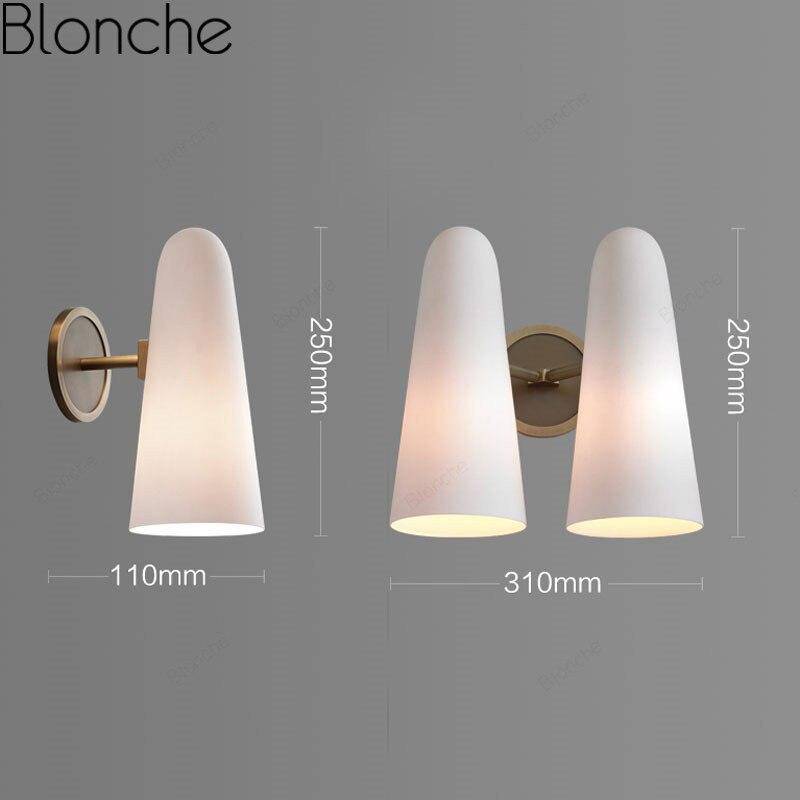 Applique murale design à LED avec abat-jour conique arrondi Coffee - vue 5 sur 5