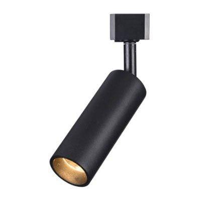Spot moderne LED cylindre en aluminium Rail - vue 5 sur 6
