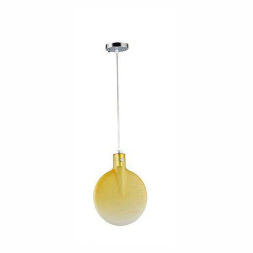 Suspension moderne LED en verre coloré Paddle - vue 6 sur 7