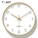 Horloge murale ronde avec chiffres 30cm Paro