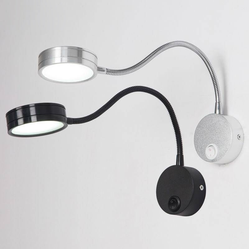 Lampe LED liseuse à poser ou fixer sur un mur - vue 2 sur 5