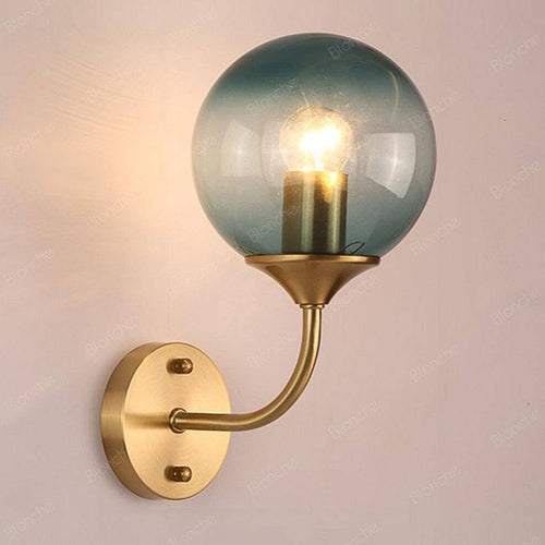Applique murale moderne LED avec boule en verre Cooper - vue 6 sur 6