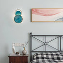 Applique murale design LED avec cercle en marbre Luxury