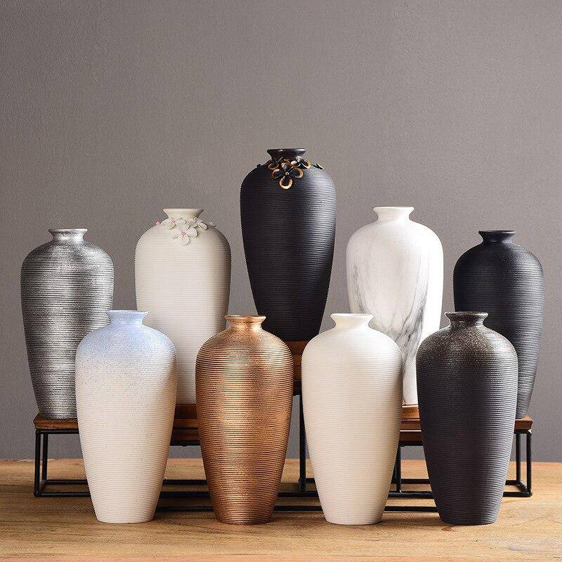 Vase design aux formes arrondies Luxury - vue 4 sur 14