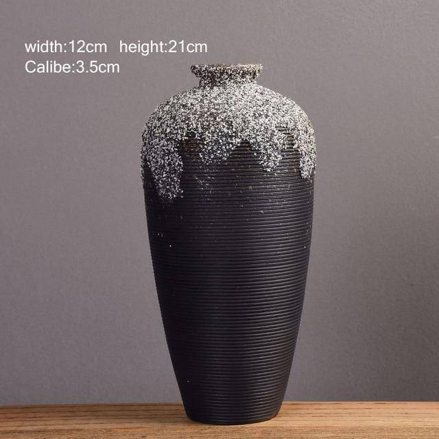 Vase design aux formes arrondies Luxury - vue 12 sur 14