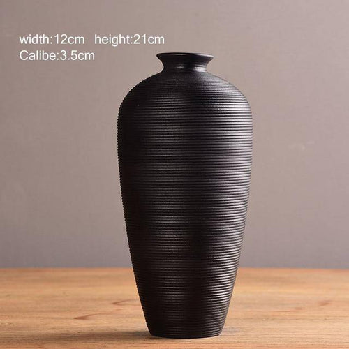 Vase design aux formes arrondies Luxury - vue 7 sur 14