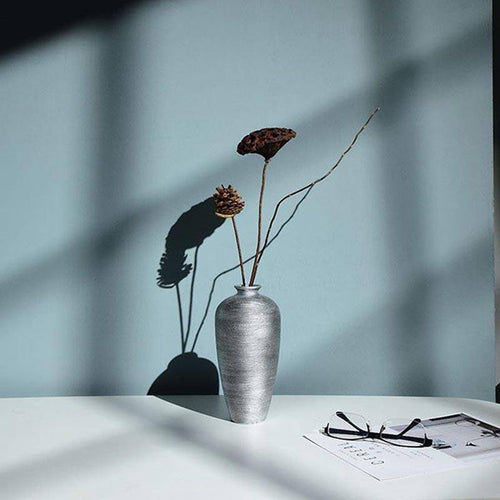 Vase design aux formes arrondies Luxury - vue 4 sur 14