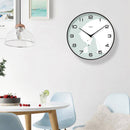 Horloge murale ronde avec poissons colorés Chansrun