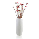 Vase en céramique design blanc minimaliste