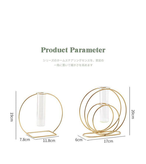 Vase design aux formes arrondies en métal Life - vue 5 sur 8