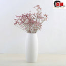 Vase moderne en porcelaine blanc Nordic