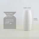 Vase moderne en porcelaine blanc Nordic