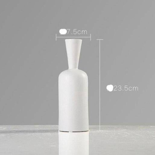Vase design en céramique style japonais Zen - vue 5 sur 10