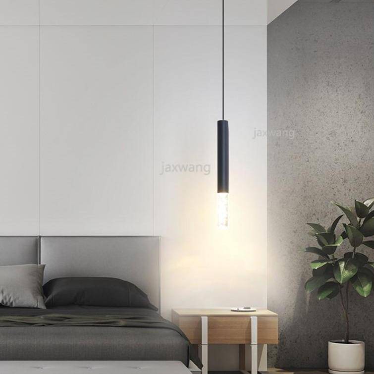 Suspension design LED en tube cylindrique métal Bar - vue 4 sur 12