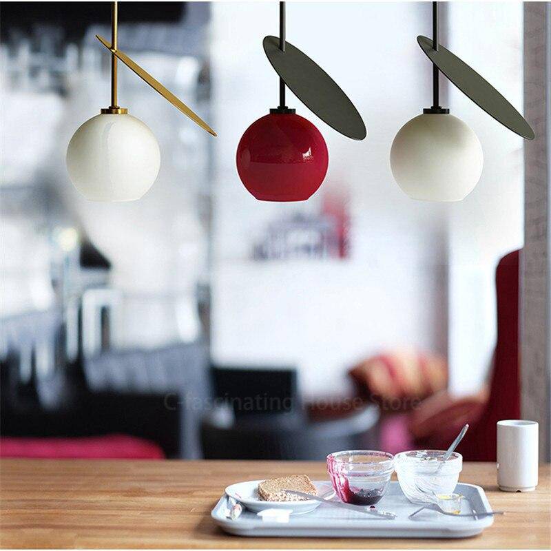 Suspension design LED en métal style cerise deco - vue 3 sur 12