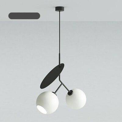 Suspension design LED en métal style cerise deco - vue 8 sur 12