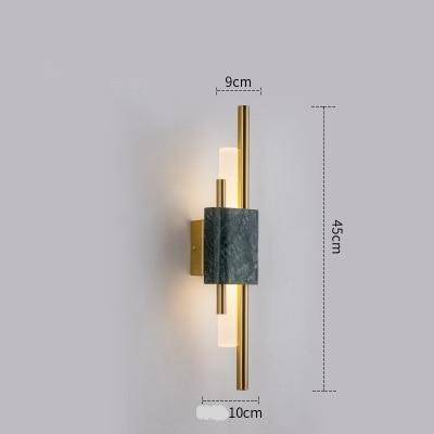 Applique murale design LED en marbre Loft - vue 4 sur 8
