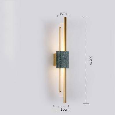 Applique murale design LED en marbre Loft - vue 6 sur 8