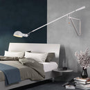 Applique murale design LED avec bras en métal style Loft