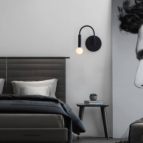 Applique murale moderne LED avec ampoule tombante - vue 3 sur 5