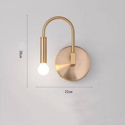 Applique murale moderne LED avec ampoule tombante - vue 6 sur 5