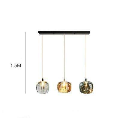Suspension design à LED en verre coloré - vue 10 sur 12