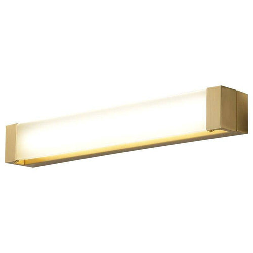 Applique murale à LED en métal doré pour miroir Luxury - vue 5 sur 8