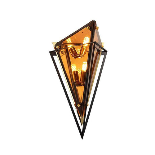 Applique murale design à LED en verre de formes triangulaires - vue 6 sur 5