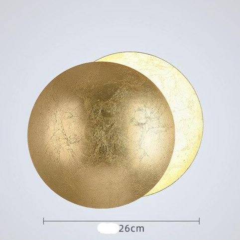Applique murale design LED avec abat-jour métal coloré et arrondi Luxury - vue 7 sur 7