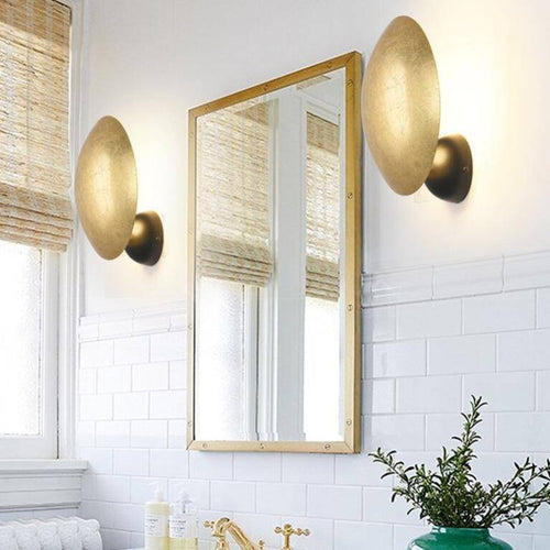 Applique murale design LED avec abat-jour arrondi en métal Luxury - vue 7 sur 8