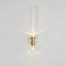 Applique murale design LED en verre allongé Luxury